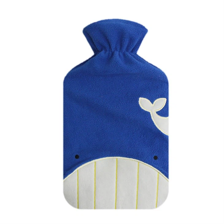 hot water bottle cute fleece covers